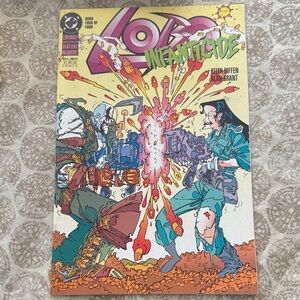 DC Comics Lobo Infanticide Comic with Vibrant Colors